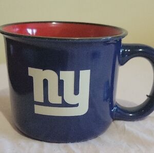 NY Giants Blue and Red Mug